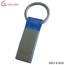 Cheap Promotion Leather Keychain with Metal (LM1440)